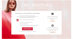 Desktop Screenshot of eric-bompard.com